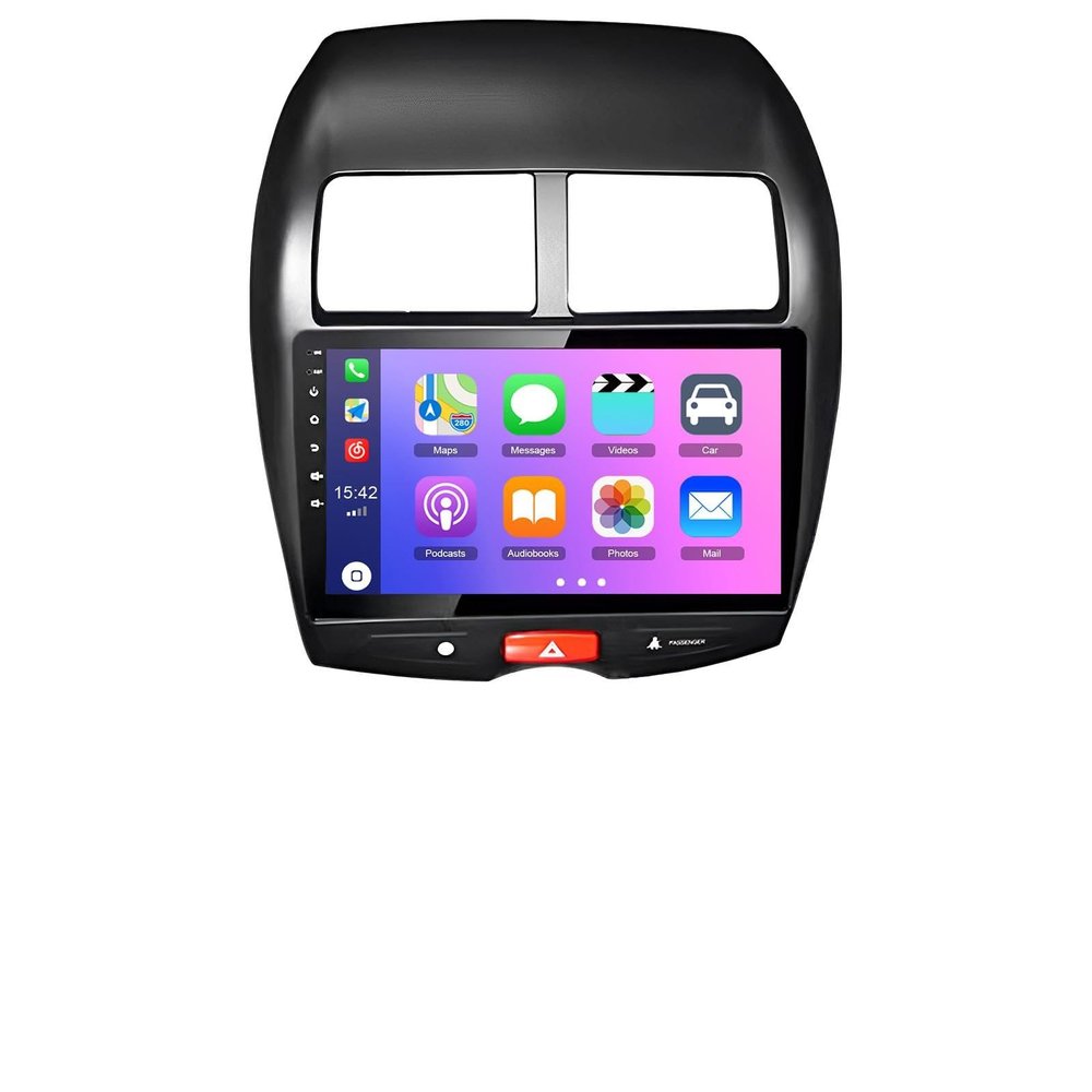 10.1'' Car Radio for Mitsubishi ASX 2013-2015, for Outlander Sport 2011-2017, for RVR 2011-2017, Touch Screen Bluetooth Car Radio with GPS WiFi FM RDS Audio AHD Backup Camera