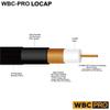 10 Foot RCA Cable Pair - WBC-PRO-LOCAP Low-Capacitance (14pF/ft) 22 AWG Ultra-Silent Audiophile & Professional-Grade Audio Interconnect Cable with Amphenol ACPR Gold RCA Plugs & Black Tweed Jacket view 2