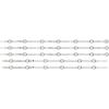 AZJSCNBE LED Strip 50'' TV UDULEDGS057 UDULEDGS056 50W7S1P UDULED0GS050 UDULED0GS051 FW50D36FB Fit for LG Innotek 50inch L R Type 50W6S1P view 1