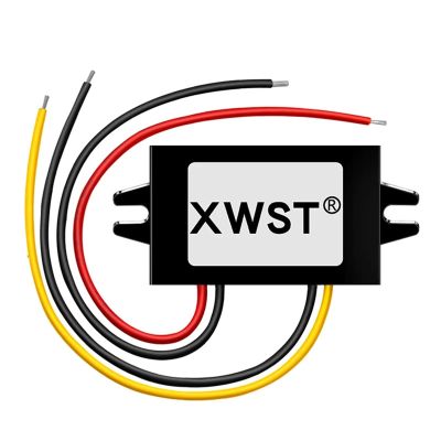 KNKQZXVDF DC DC Converter 36V 48V to 5V Voltage Regulator 1-65A Buck Power Inverter Step Down Waterproof Transfomer Module(3A ABS Plastic L)
