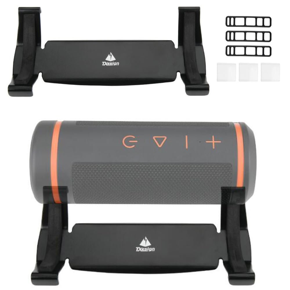Coyktonty Car Speaker Brackets for JBL Flip 5/4, Universal Metal Dashboard Speaker Bracket