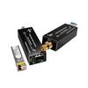 Zhpuostd HD-SDI to Fiber Converter Kit, Uncompressed 1080P Video Extender for Security Camera CCTV up to 20km, with SFP Module Compatibility & Type-C Power, Single-Mode SMF, a Pair view 1