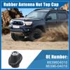 A ABSOPRO Rubber Antenna Nut Top Cap for Toyota Tacoma 1995-2004 Antenna Mount Base Adapter Replace No.86396-04010 Item Replacement view 2