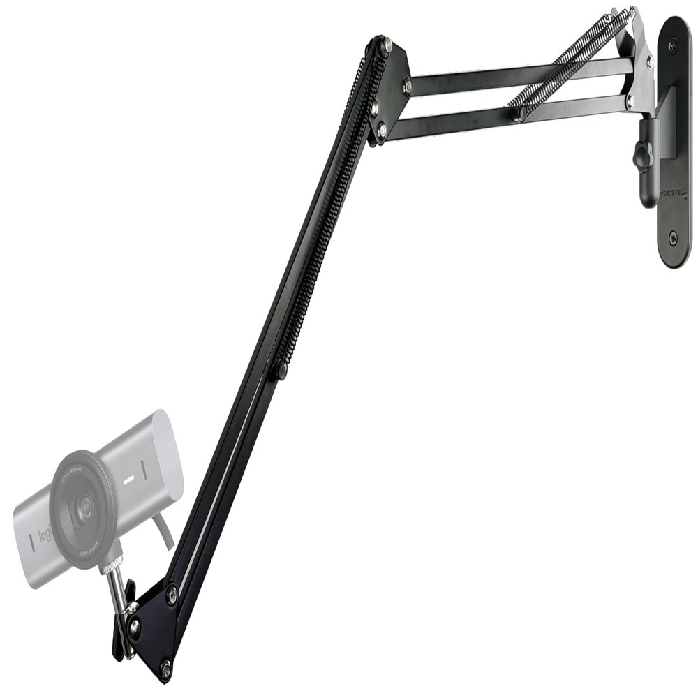 AceTaken MX Brio Webcam Wall Mount Stand Holder for Logitech MX Brio 4K Streaming Webcam, Brio 4K, Brio 500 501 Webcams