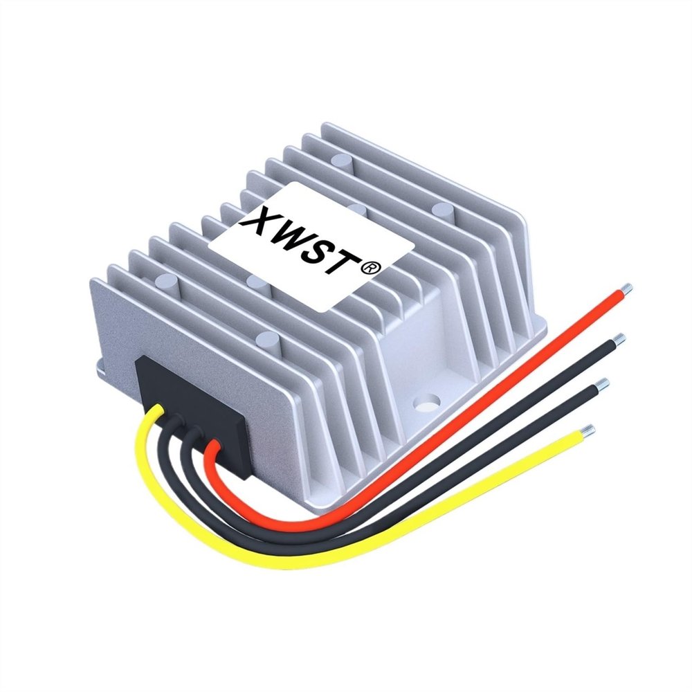 KNKQZXVDF DC DC Converter 36V to 48V Step Up Boost Inverter 4A Voltage Regulator 48V Transfomer Module Waterproof for Car Solar