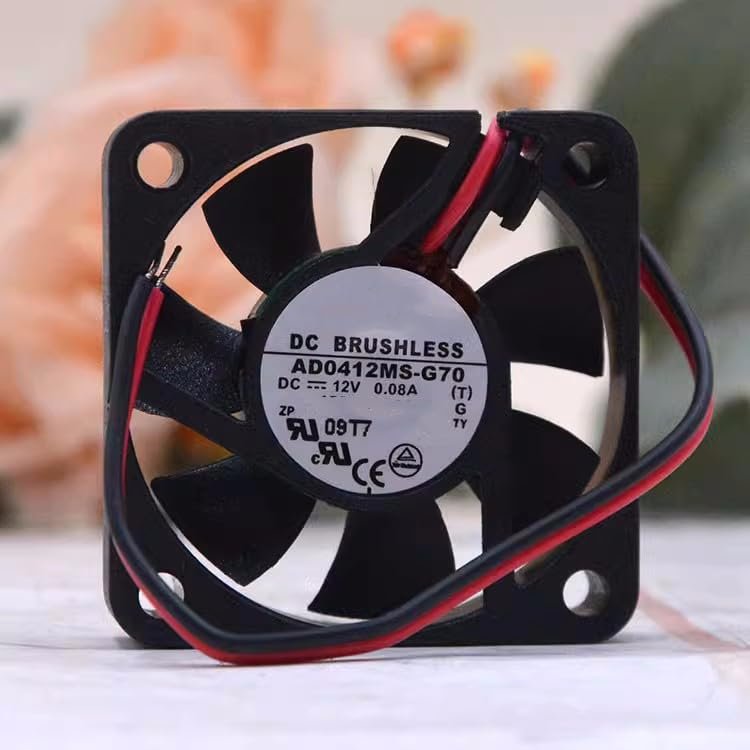 for 12V 0.08A 4010 AD0412MS-G70 3D Printer Ultra Quiet Ultra-Thin 4cm Fan