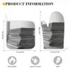 Pile of Books Oven Mitts and Pot Holders Set of 2 Heat Resistant Non-Slip Oven Gloves Hot Pads Waterproof Oven Mitten for Cooking Microwave BBQ Baking Grilling view 2