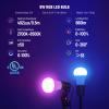 NEEWER RGB 180W Equivalent Softbox Lighting Kit with App Control & 9 Effects, 2 Pack 9W 2700-6500K LED Bulbs CRI93+ TLCI98+, E26 Porcelain Socket, 16" Softboxes for Studio Photography Lighting, NK004 view 3