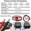 Eastnmythet 6000W Power Inverter Voltage Converter with LCD Display & 2 AC Outlets, DC to AC Voltage Converters Pure Sine Wave RV Inverter,48V to 110V view 4
