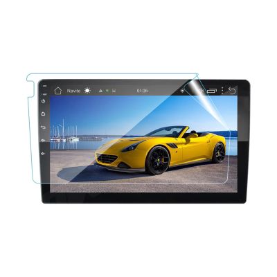 2PCS Nano Soft Film Screen Protector Car GPS Navigation Upgraded Non-breakable Flexible TPU Screen Protective Film for 9 10.1 Inch Android Car Stereo Teyes Spro Junsun V1 Android Car Radio (Not Tempered Glass) (10.1 Inch x 2 PCS)
