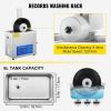 Record Cleaner 6L Ultrasonic Vinyl Cleaner 7-12 Inch 6 Records Ultrasonic Vinyl Cleaning Machine 180W Ultrasonic Records Cleaner with Drying Rack for Home Store view 4