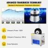 Dntum Ultrasonic Vinyl Record Cleane, 6L Vinyl Ultrasonic Cleaning Machine Knob Control Record Ultrasonic Cleaner 4 Records Vinyl Sonic Cleaner Stainless Steel Tank w/Mechanical Heater & Timer view 4