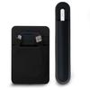 Afterplug Stick On Pouch for External SSD with Stick On Stylus Holder for Apple Pencil | Black view 1