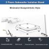 HYDTGZ Subwoofer Isolation Stand, Speaker Base Stand Platform, Speakers Stabilizer Base for Floor Subwoofer Isolation,B,40 * 45cm view 4