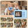 Kids Camera Instant Print, Christmas Birthday Gifts Toys for Girls Boys Age 4 5 6 7 8 9 10 11 12 Years Old,1080P HD Dual Lens Selfie Digital Camera with 5 Rolls Print Paper Stickers Pens 32G Card view 4