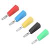 10pcs P3002 4mm Plated Speaker Banana Plug Connector Test Probe Binding Post Probe Stackable Banana Plugs view 4