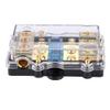 3 Distribution Block Car Audio 24V 60A Car Auto Stereo Audio Circuit Blade Holder Box Block 1 in 3 Ways Out view 2