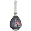 Replacement Keyless Remote Head Key Fob Compatible with Yaris 2010 FCC MOZB41TG Part Number 89070-21120 8907021120 view 1