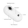 Pet Collar Action Camera White Fidelity 1080P Pet Collar Body Cam Wide Angle 280mAh Working Pet Collar Body Cam for Pet Supplies Cycling view 2