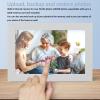 10inch Digital Picture Frame HD 1280x800 16:10 High Brightness Slideshow Electronic Photo Frame for Photos Videos (US Plug) view 2