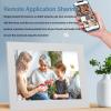 10inch Digital Picture Frame HD 1280x800 16:10 High Brightness Slideshow Electronic Photo Frame for Photos Videos (US Plug) view 3