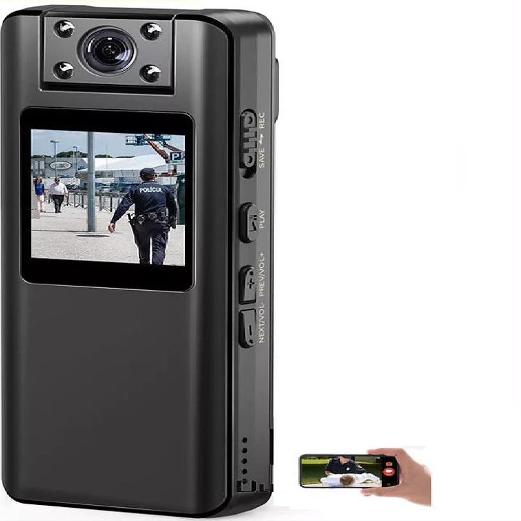 SOLO BE SAFE Extreme Camera or Body Camera with Voice Recorder 4k
