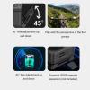 Acouto LED Headlamp Camera ABS 1080P 45 Deg Adjustment Handsfree Cycling Video Recorder for Running Action Cameras Accessories view 4