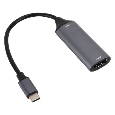 GOWENIC 4K Video Card Device, Aluminum Alloy to USB C Live Streaming Recorder for 10, 8.1, 8, 7, Live Gaming Streaming, Meeting Recording