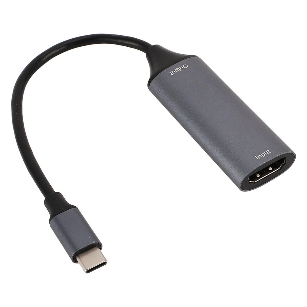 GOWENIC 4K Video Card Device, Aluminum Alloy to USB C Live Streaming Recorder for 10, 8.1, 8, 7, Live Gaming Streaming, Meeting Recording
