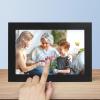 10inch Digital Picture Frame HD 1280x800 16:10 High Brightness Slideshow Electronic Photo Frame for Photos Videos (US Plug) view 2