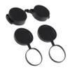HOMOCONO 3pcs Eyepiece and Objective Lens Covers for Binoculars and Monoculars Rubber Telescope Accessories for Protection Against Scratches and Splash view 1