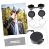 GAROZATION 3pcs Rubber Objective Lens Cover for Binoculars Scratch Eyepiece Caps Compact Telescope Accessories Durable Lightweight Design for Easy Carrying view 2