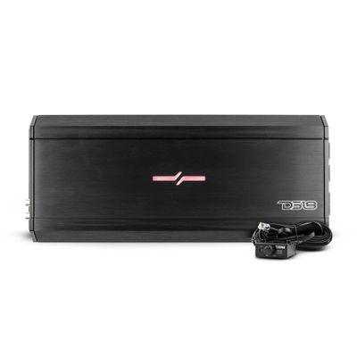DS18 ZXI.1XXL Car Audio Bass Amplifier - Class D, Monoblock, 1 Channel, 6000 Watts Max, Adjustable Crossover, BASS Knob Included  Compact Size for Easy Installation on Many Applications (Renewed)