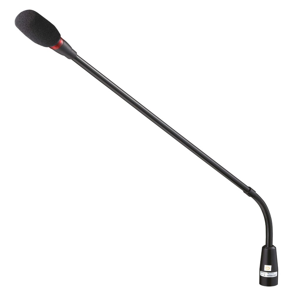 TOA Electronics TS-774 Long Microphone; Finish: Black; for Exclusive Use with The Conference Units of The TS-770 Series Conference System; Unidirectional - Electret Condenser Microphone