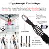 MZZKFC Suspension Bungee Fitness Set Wear-Resistant, Aerial Yoga Stretch Rope with Thickened Belt, Indoors Bungee Fitness Cord for Home/Gym/Dance Studio(Small - 47.5-57.5 kg) view 3