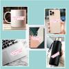 (3Pcs) I'm Literally Just A Girl Sticker Quotes Funny Stickers Decal Waterproof Vinyl Stickers Adult for Laptop Kindle Car Tumbler Water Bottle Mug Phone Notebook Helmet - Size 3x0,9 view 3