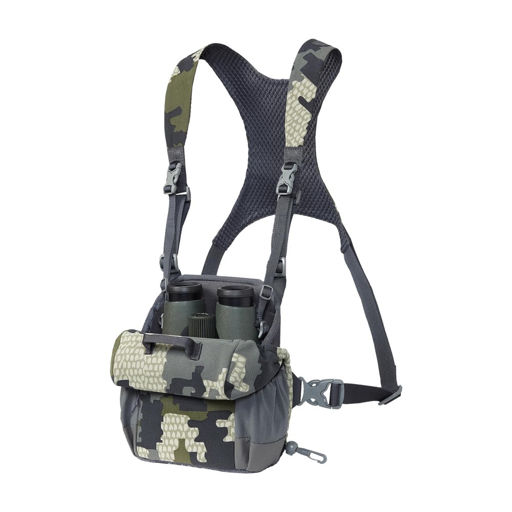 KUIU PRO Bino Harness  Waterproof, Adjustable, One-Hand Lid, Custom Foam Shims, Hydration Rig Compatible Binocular Harness