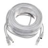 5M/10M/15M/20M/30M Optional Gray CAT5/CAT-5e Ethernet Cable RJ45+DC Power CCTV Network LAN Cable for System IP Camera(40M) view 2