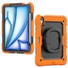 AHPSNGPV Heavy Duty Shockproof TPU Case Compatible with iPad Air 11inch 2024 Kids Case,360 Degree Rotating Handle Stand Bracket W Screen Protector+Shoulder Strap(Green) view 2