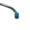 Aoikknuw Mini Fakra 4 in 1 Z Code Female Jack to Fakra Female Four Ports Vehicle LVDS Cable RF Coaxial Extension RG316 CableCompatible with Rosenberger 5Meter view 4