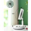 Bottone Folding Fan Desktop Retractable Handheld Fan Portable Desktop USB Rechargeable Student Dormitory Small Electric Fan view 4