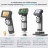 Handheld Digital Microscope, Portable Microscope for Kids Adults, 2 LCD Screen, 500X, 10MP 1080P, 8 Adjustable LED Lights, USB to PC view 4