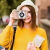 2.5K 48MP Digital Camera for Photography, Compact Vlogging Camera with Auto Focus, Point & Shoot Camera with 16X Digital Zoom, Travel Video Camera (Gold) view 3