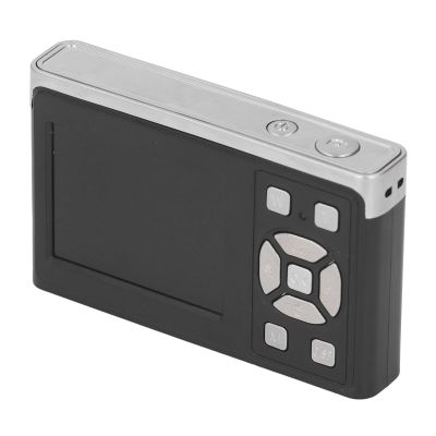 HD Digital Camera Plastic Metal Autofocus 16X Zoom 50MP Image 1080P Recording Vintage Camera Support Video and Photo Transfer (Black)