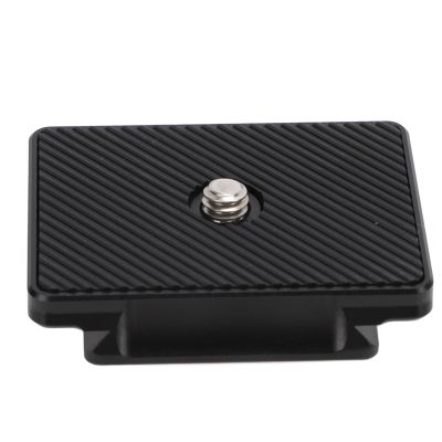 Aluminum Alloy Camera Quick Release Plate, 1/4 Inch Screw, Non Slip Pad, Lightweight, Compact, for Tripod Mount, Quick Release Board, Camera Screw, Camera Mount