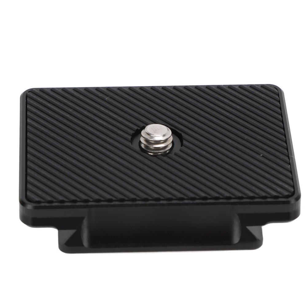 Aluminum Alloy Camera Quick Release Plate, 1/4 Inch Screw, Non Slip Pad, Lightweight, Compact, for Tripod Mount, Quick Release Board, Camera Screw, Camera Mount