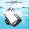 Underwater Lights, 5W 2500-9000K 130 ft Diving Light LED Video Light, 120 Beam Angle 48 LEDs Dive Light with 1/4In Adapter, Cold Shoe Interface, for Action Camera view 2