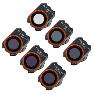 High Transmittance Lens Filters Ultra Thin Glass Lens Set for DJI Mini/Mini 2 /Mini SE Drone, 6Pcs Accessory