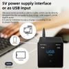S.M.S.L B200 Hi-Res Digital Audio DAC Bluetooth 5.1/USB Input Audiophile Bluetooth audio Receiver&DAC Amplifier Title/Artist display 2.33 screen Hi-Fi Audio Stereo Receiver Optical/Coaxial/RCA output view 3