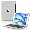 ONHI Ultra-Slim Wireless Keyboard Case for iPad mini 4 / Mini 5, Durable Plastic Alloy Shell, Smart Folio Case with Auto Sleep/Wake Function, Silent Typing Experience (iPad mini 4/5 Sliver) view 1